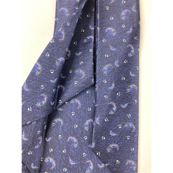 Nwot NEW Bvlgari Bulgari ***7-Fold*** 100% Silk Tie - Picture 3 of 4